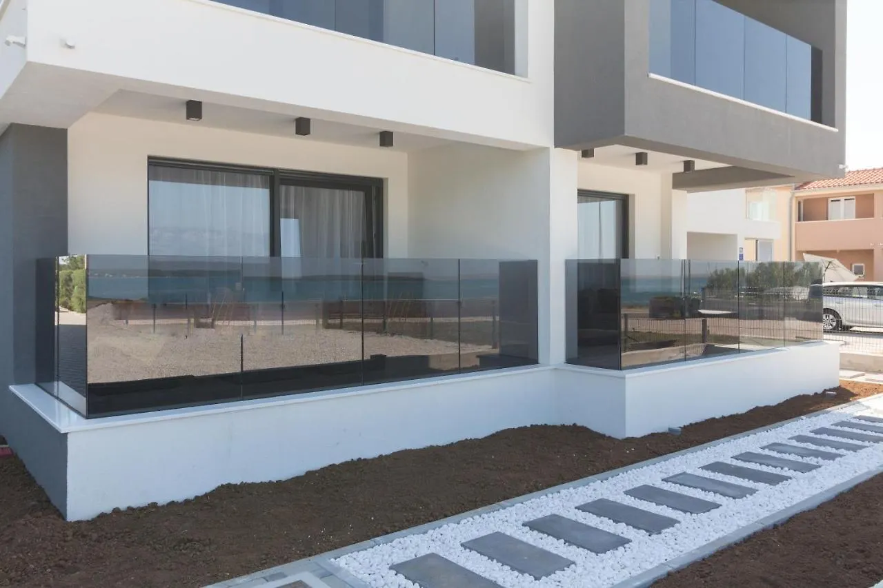 Luxury Beachfront Villa Crystal Aenona - By Ta Leut Agency Nin Apartament